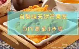 自製純天然芒果乾-DIY簡單3步驟