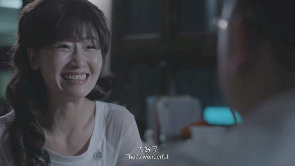 當院長說腦傷仍有救的時候，院長開心不已