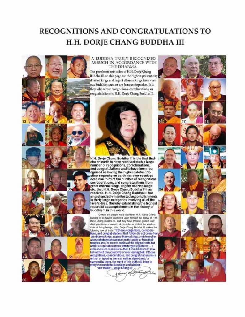 Namo His Holiness Dorje 