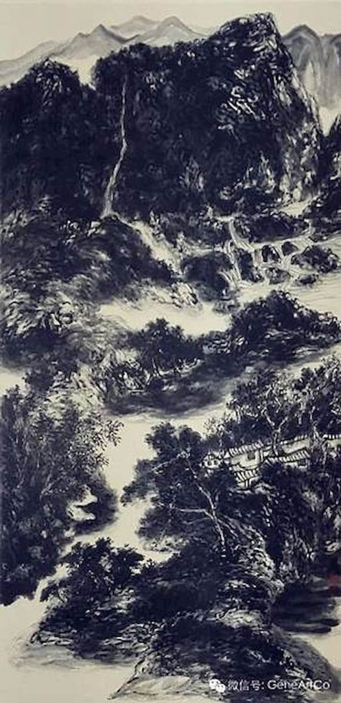 H.H.第三世多杰羌佛創始的十六個畫派: 文風派