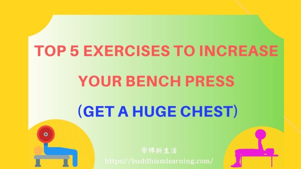 TOP 5 EXERCISES TO INCREASE YOUR BENCH PRESS (GET A HUGE CHEST)