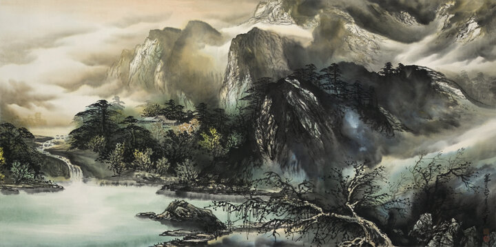 桃花山莊之龍潭湖