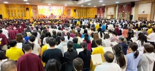 全美和世界各地上千佛教信眾 匯聚南加共慶佛誕